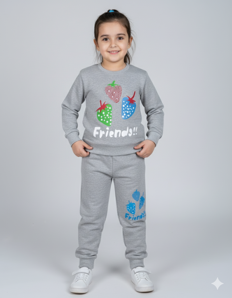 Multi Berries || Charming Grey|| Cozy Set