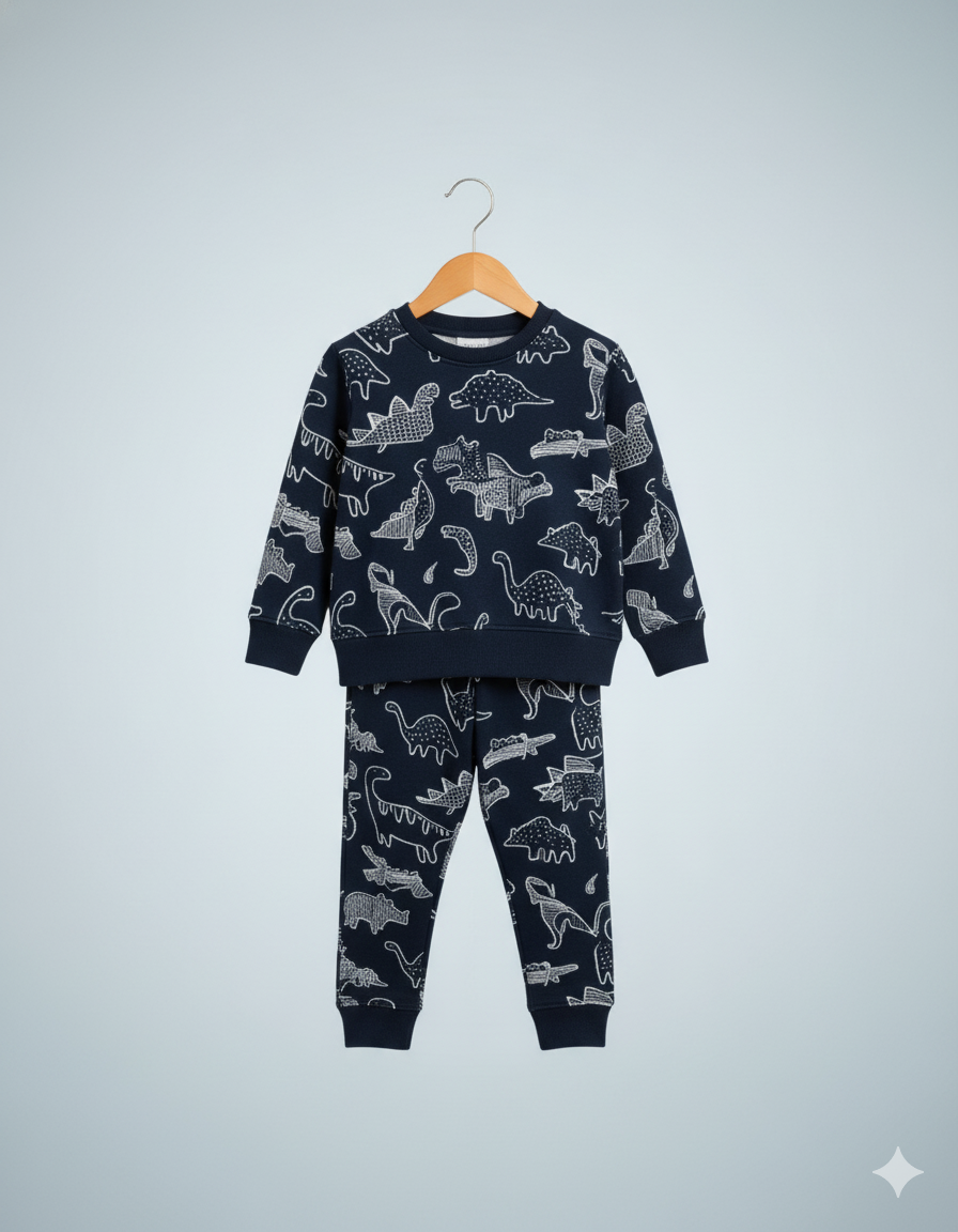 Boys Dinosaur Print Tracksuit