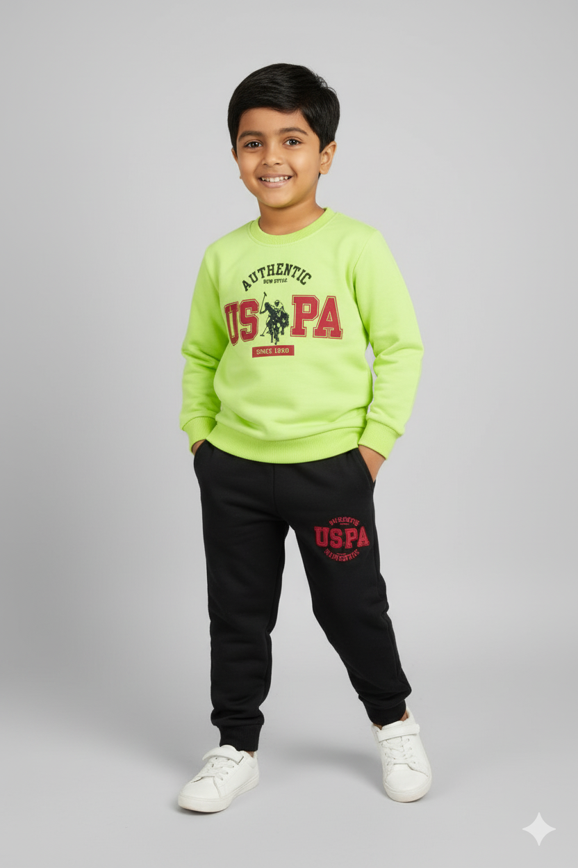 Neon US Polo || Lion || Authentic Winter Set Soft Winter Fabric