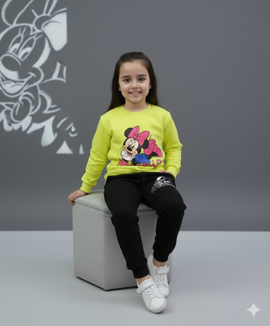 Citrine Mickey Cozy Tracksuit for Girls
