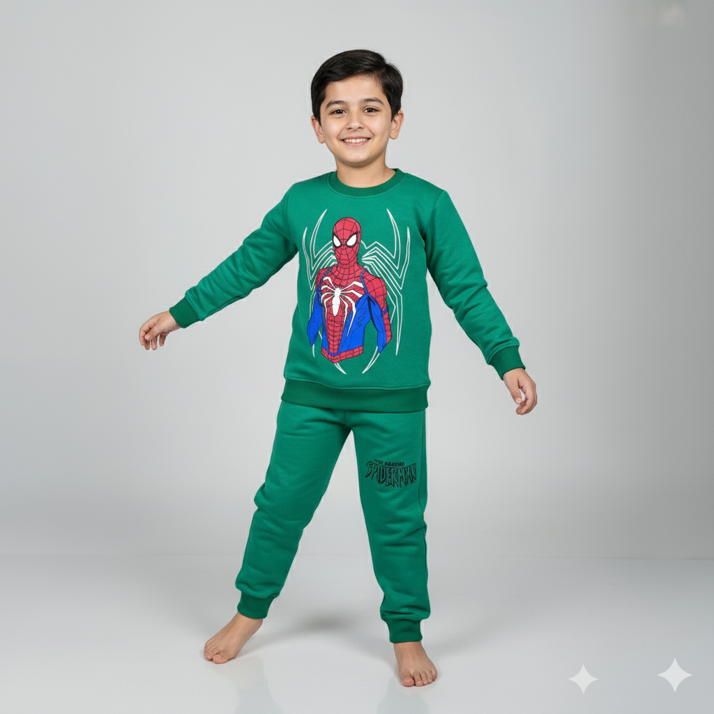 Spiderman Beautiful Winter Set Soft Winter Fabric
