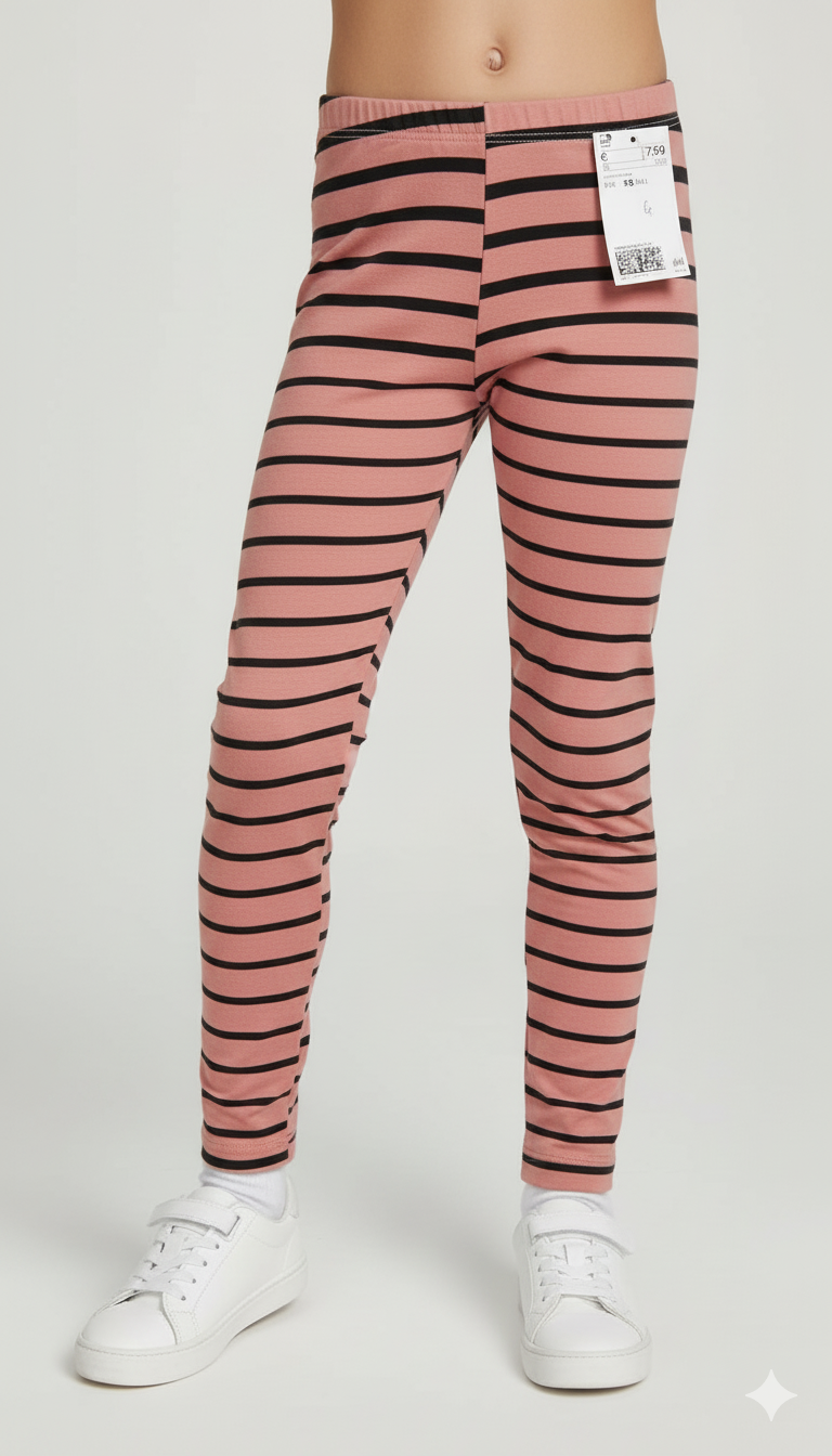 Maroon and black Lining Winter Tight