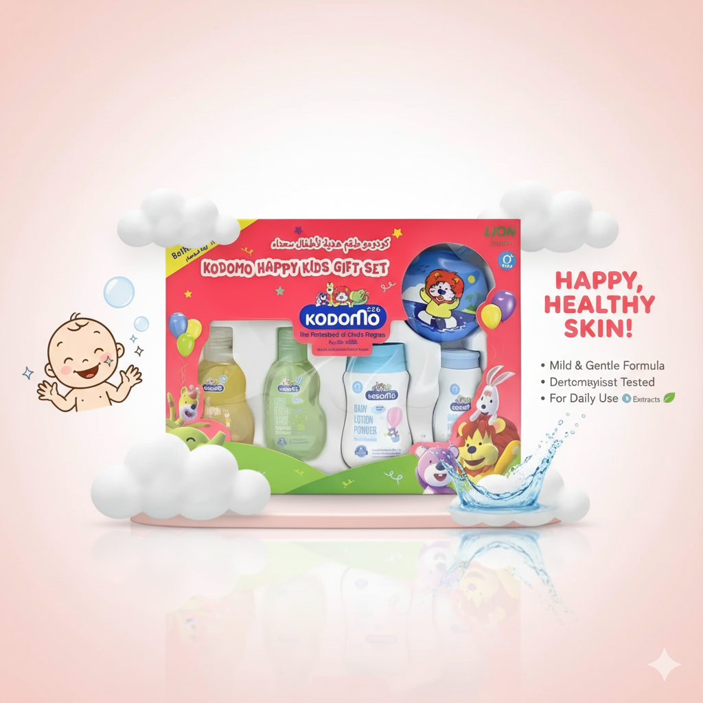 Kodomo Happy Lion Kids Gift Set