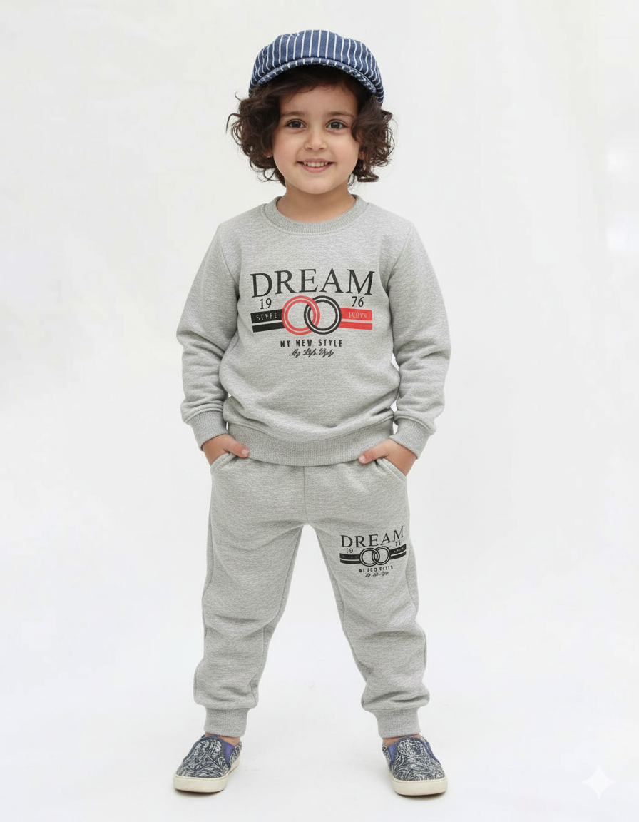 Mini Minors || Dream Light Grey || Soft Winter Fabric