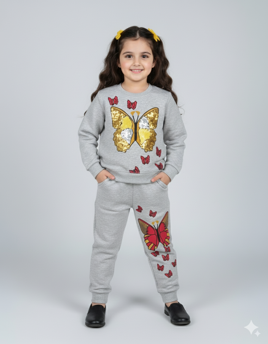 Silver Luster Winter Bliss Tracksuit Set
