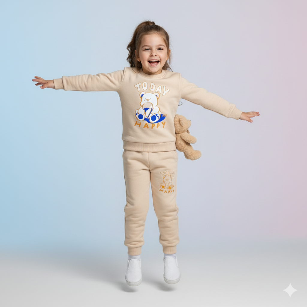Skin || Today Happy Bear|| Winter Set Soft Winter Fabric