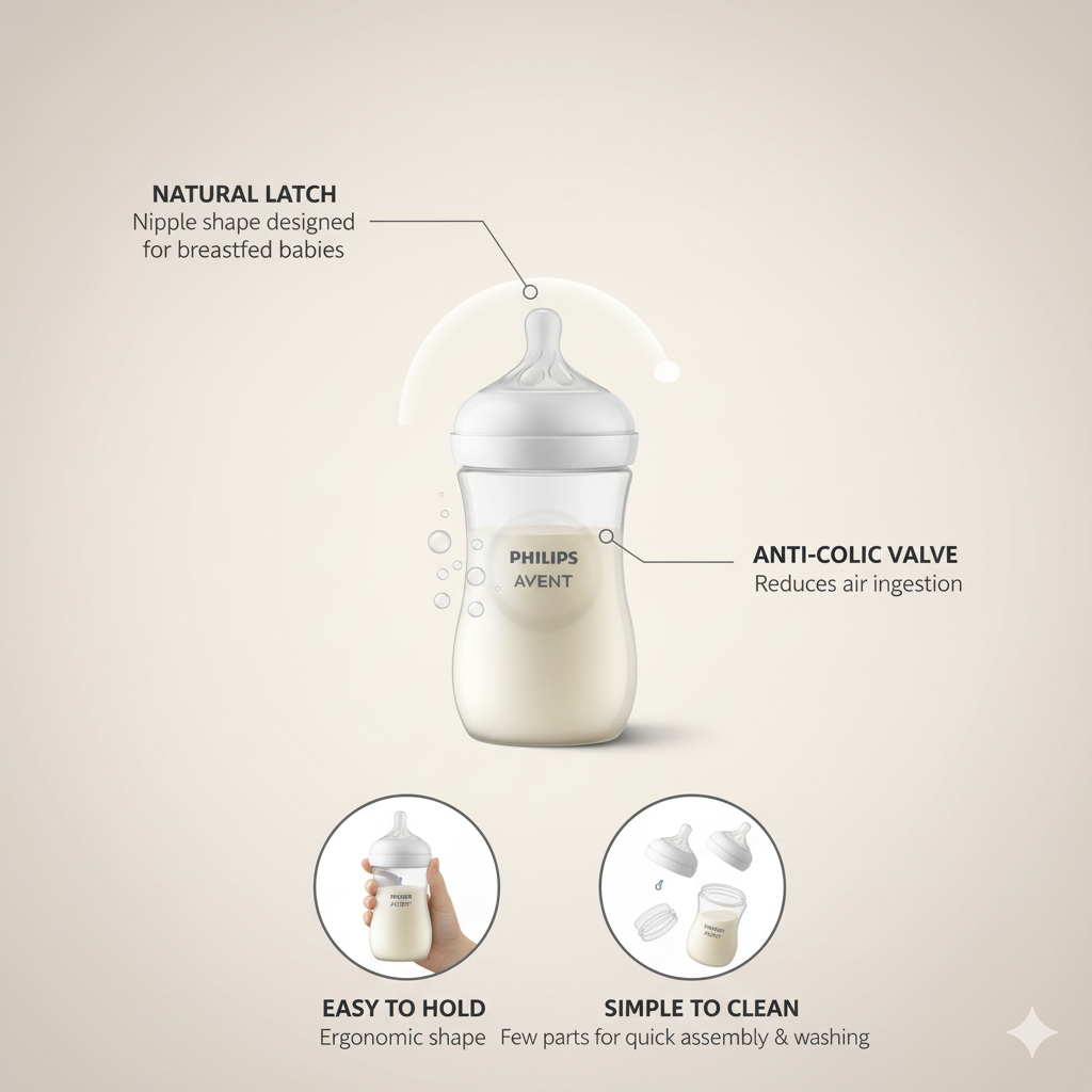 Philips Avent Natural Response 260ml Bottle PK1 (SCY903/01)