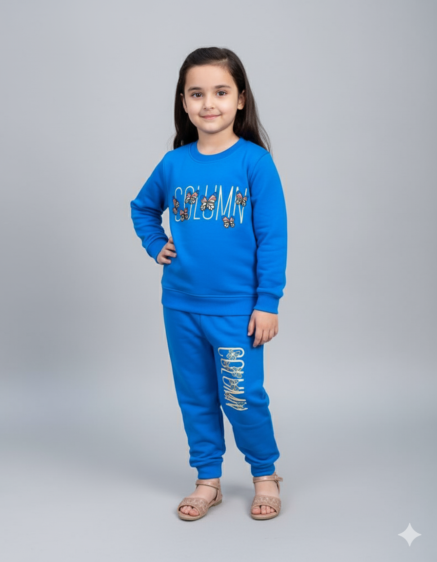 Mini Minors || COLUMN || Blue Butterflies || Soft Winter Fabric