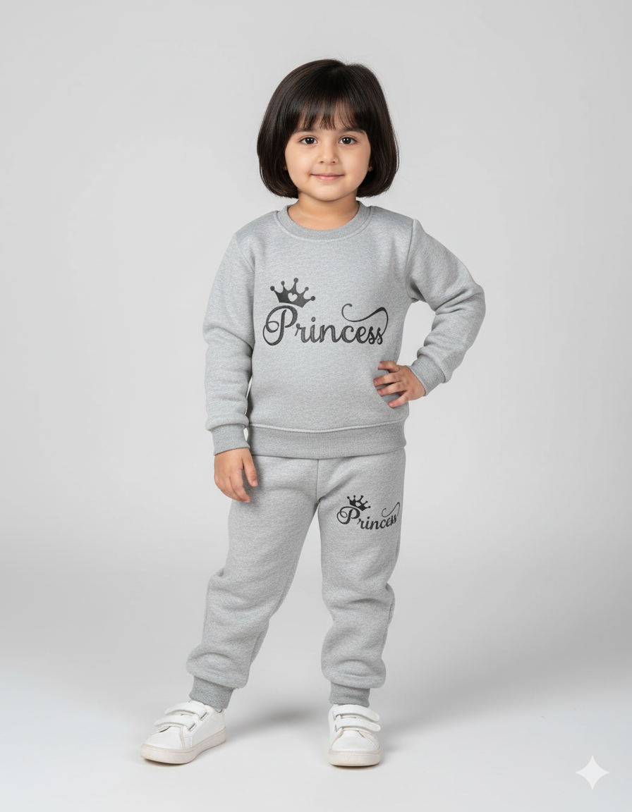 Greyish || Princess || Winter Set Soft Winter Fabric