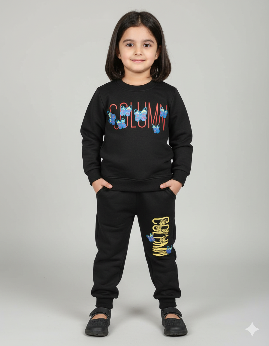 Mini Minors || Greyish Black || Soft Winter Fabric