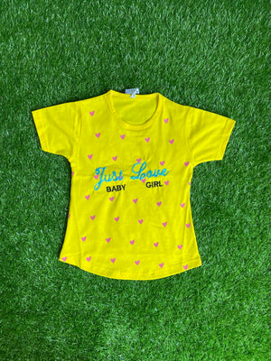 Heartfelt Bliss - Yellow Shirt paired with Black Jeans