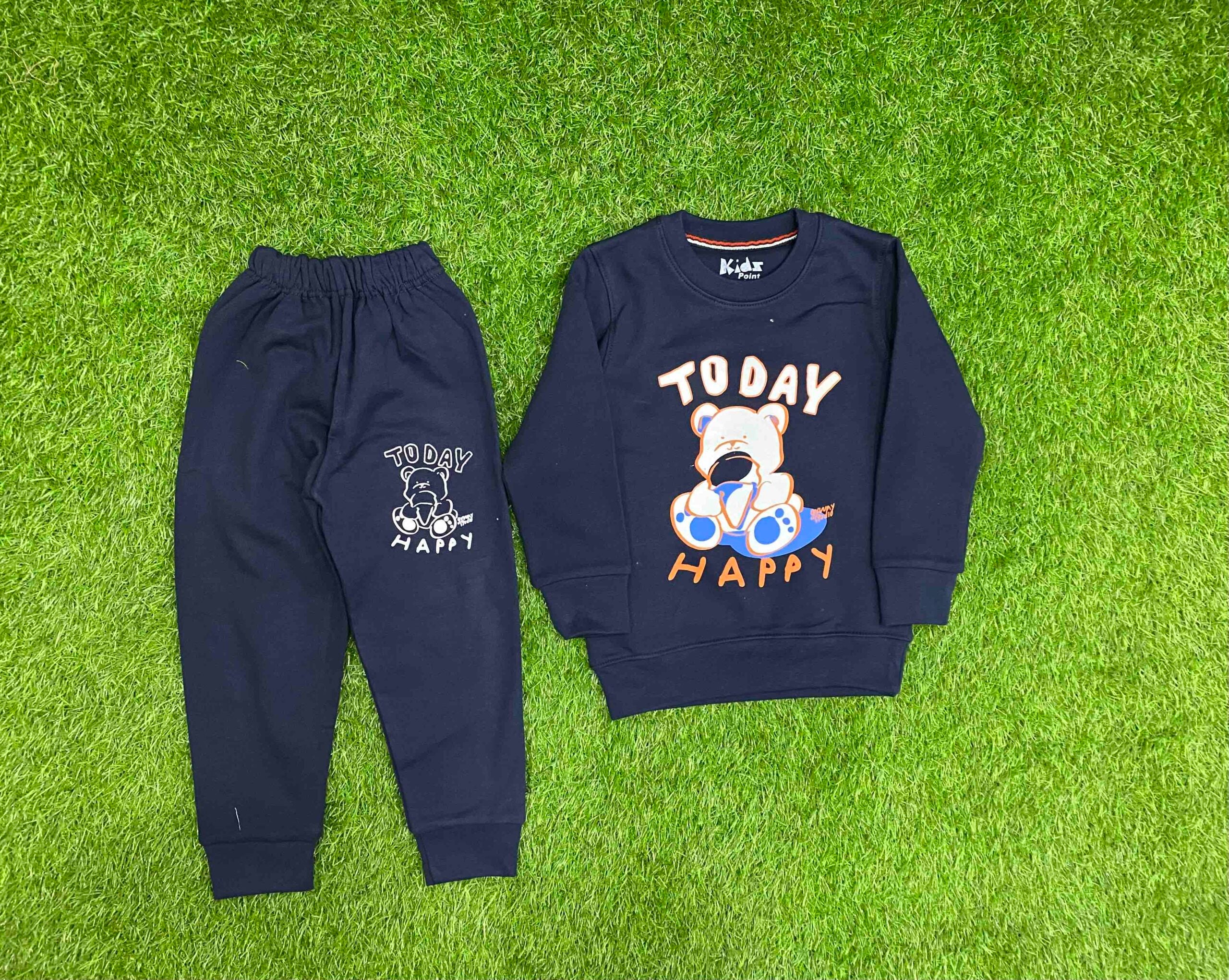 Today Happy Bear Navvy Blue || Beautiful Trendy || New Winter Arrival || Warm Soft Fleece