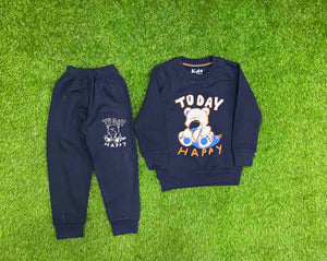 Today Happy Bear Navvy Blue || Beautiful Trendy || New Winter Arrival || Warm Soft Fleece