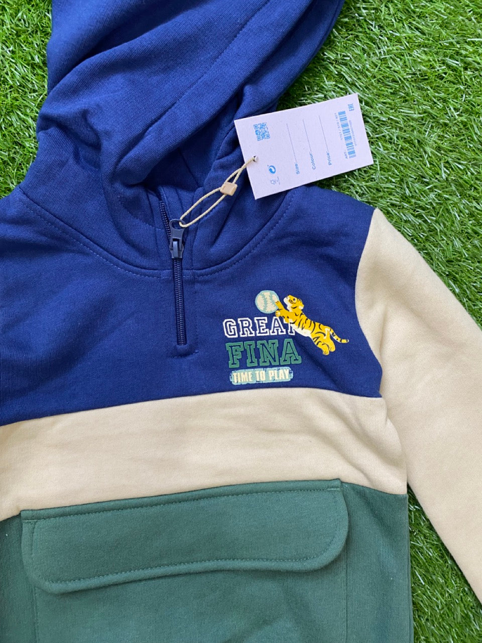 Frosty Elegance Winter Hoodie
