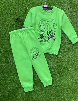 Radiant Jade Tracksuit for Girls