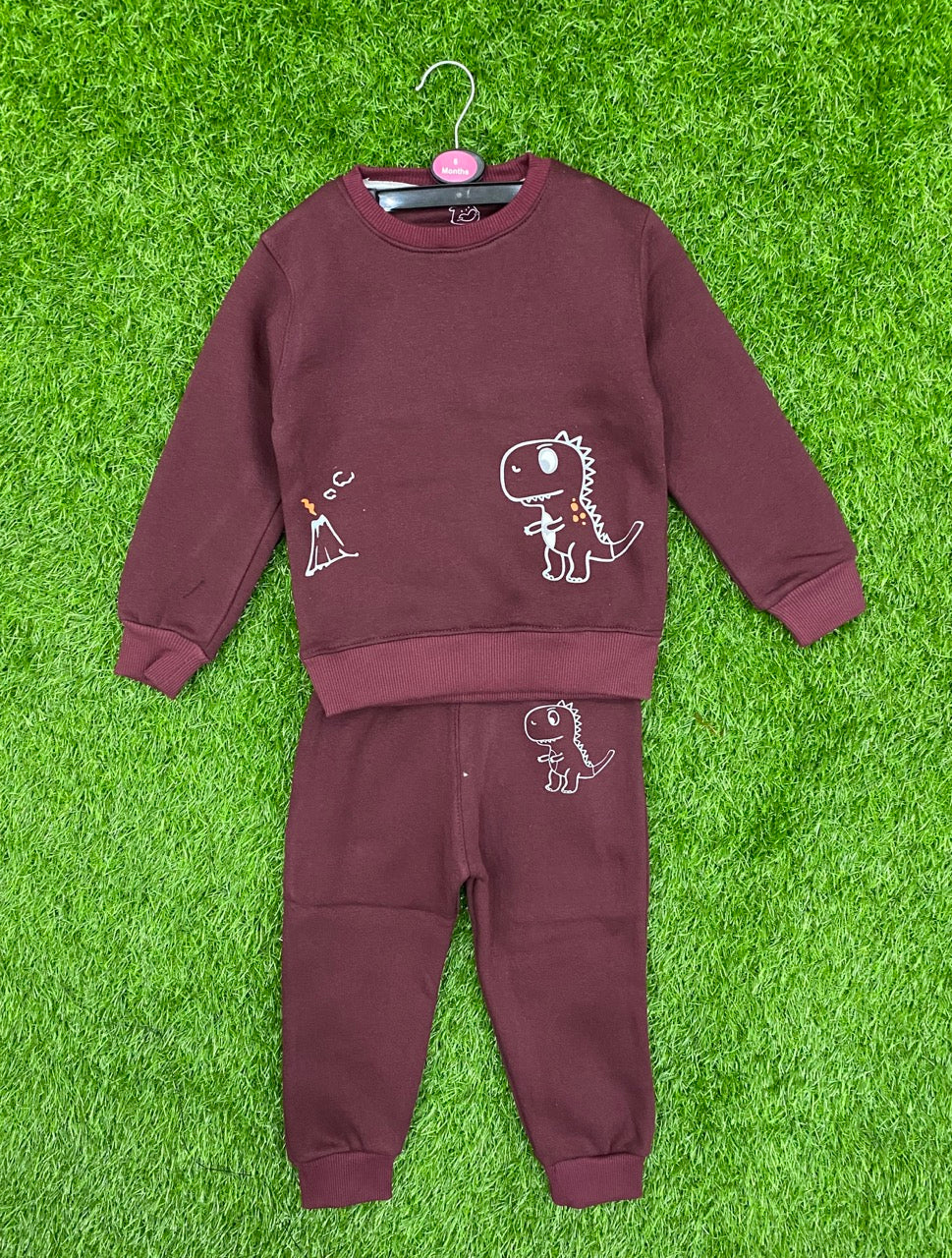 Maroon Ease Winter Tracksuit