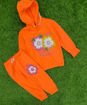 Sunset Glow Hooded Ensemble for Girls