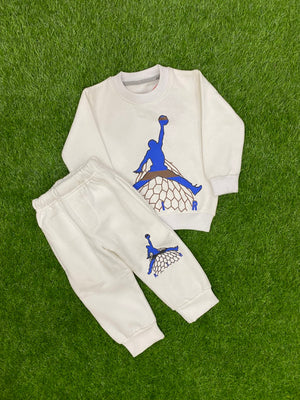 Charming White || Winter || Very Soft and Warm Tracksuit || Sports