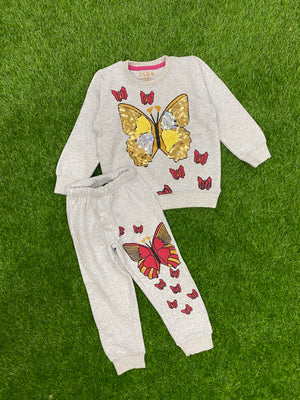 Silver Luster Winter Bliss Tracksuit Set