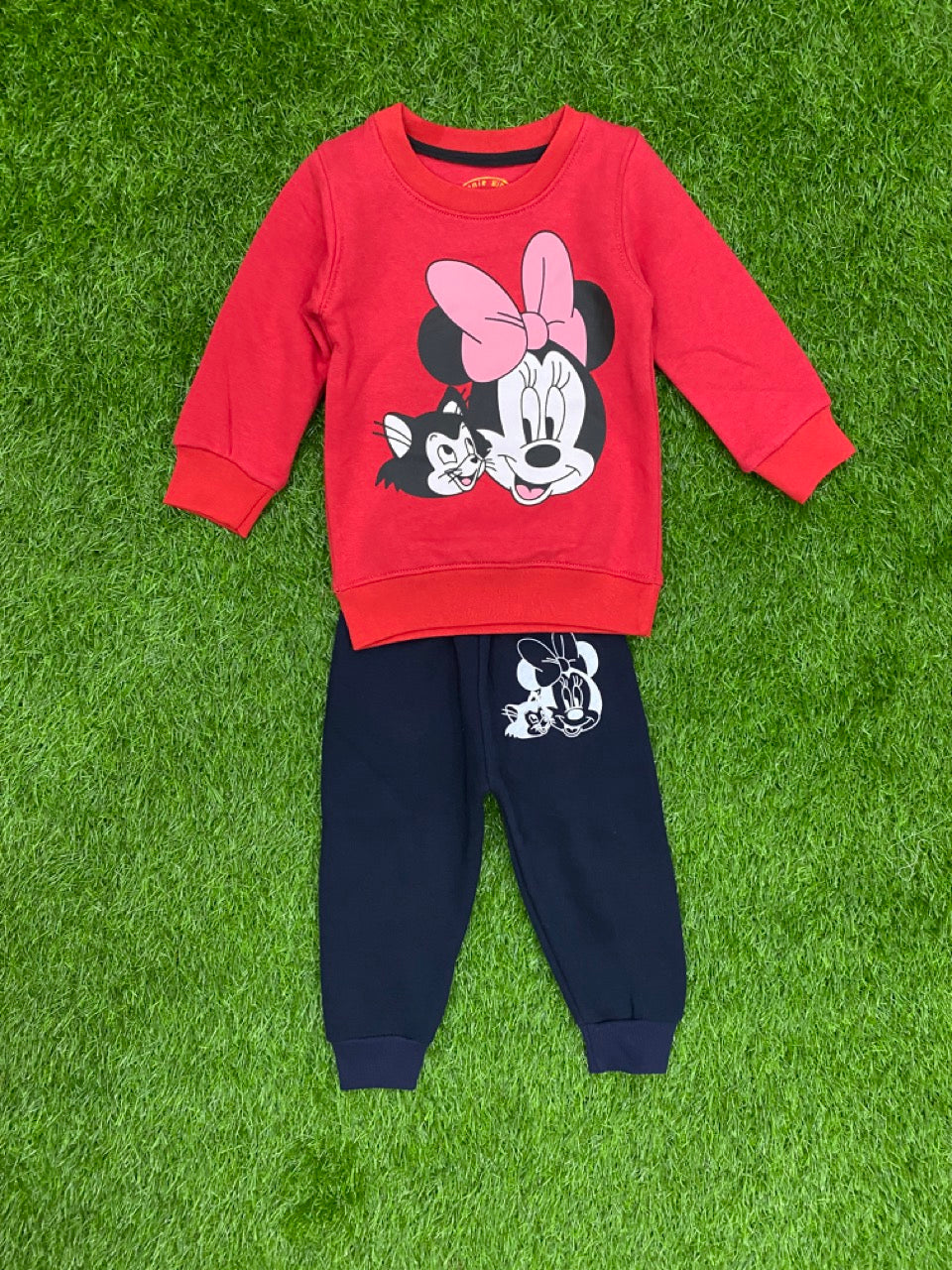 Mini Minors Red and Black || Tom & Mickey || Soft Fabric