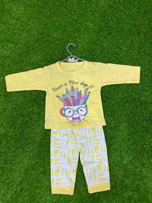 Girls Summer Stylish T-Shirt and Trouser Set