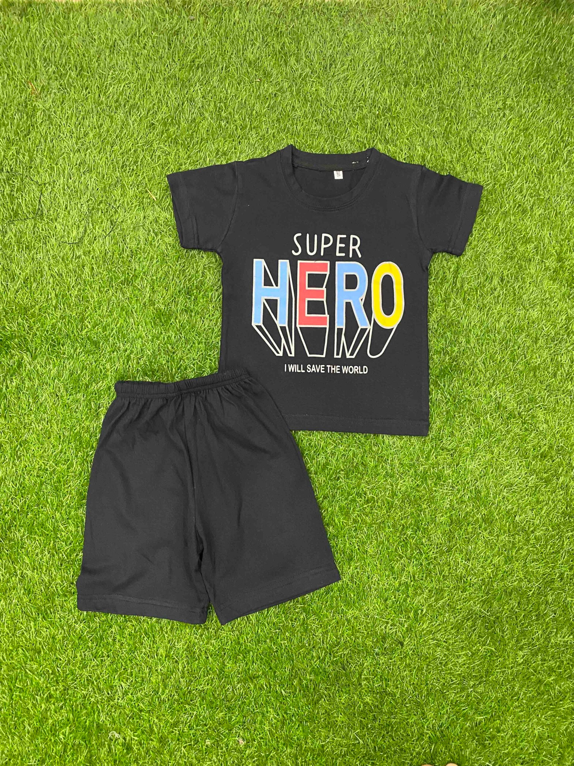 Superhero Midnight Blue Summer Set