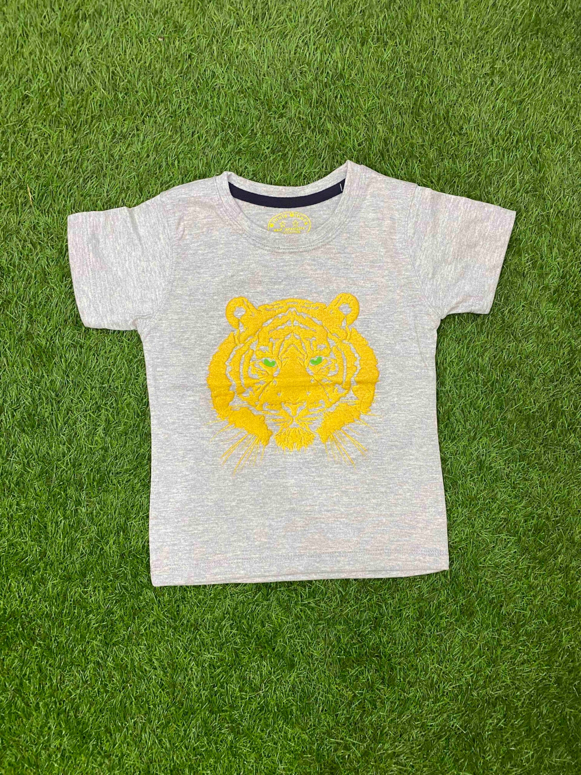 Tiger Stripe Grey Summer Shirt