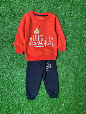 Let's have fun || Charming Red and Black Winter Set