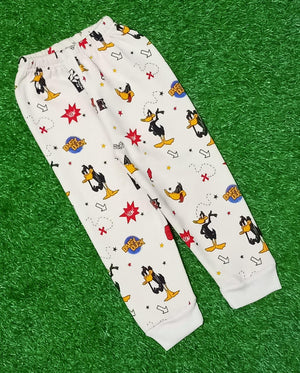 Kids Daffy Duck Jogger Pants | Winter Bottoms for Boys & Girls