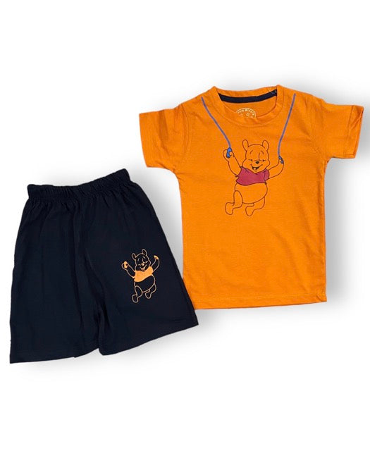 Orange Poo swinging Beautiful Summer Set