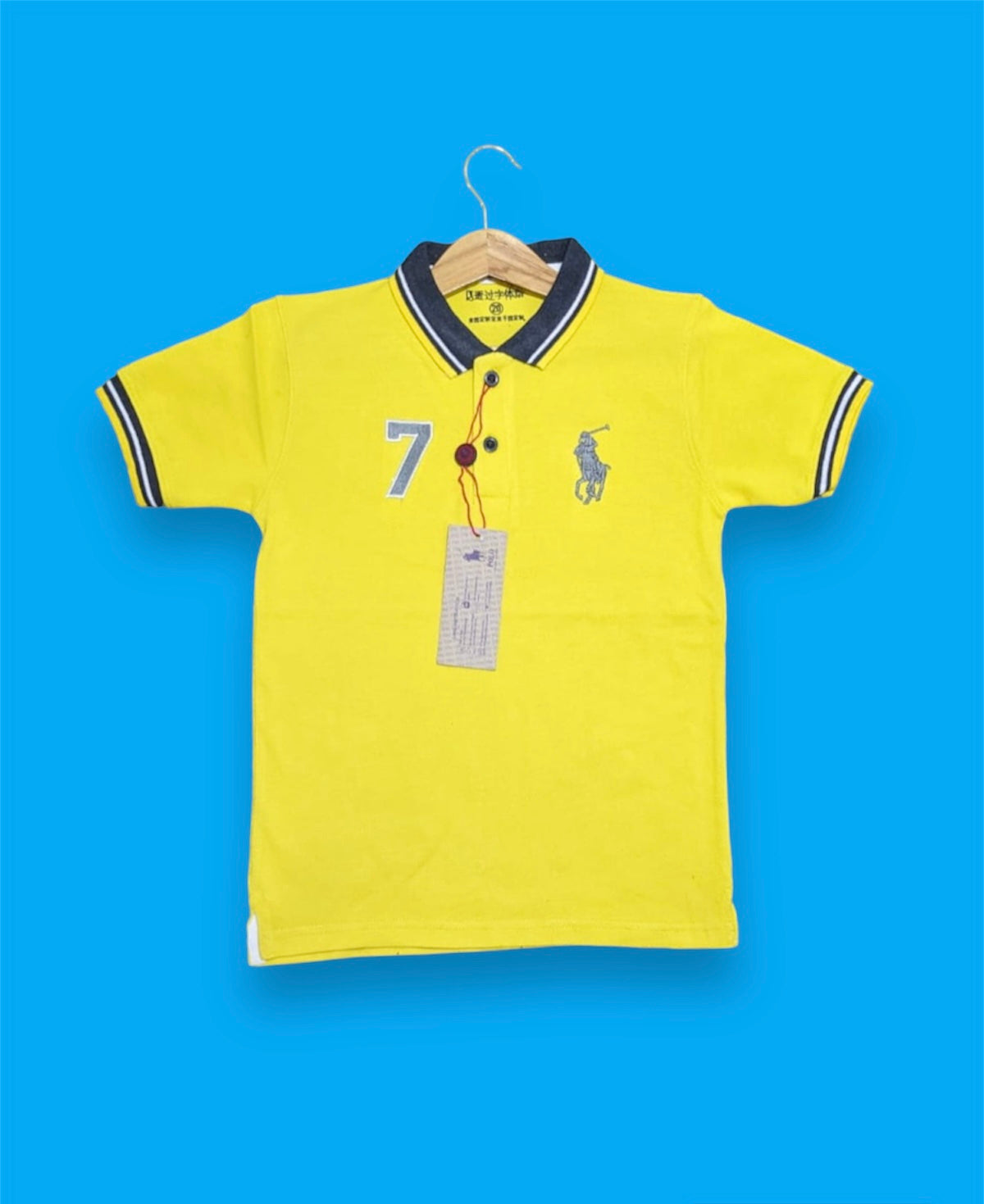 Lemon Yellow Polo Shirt
