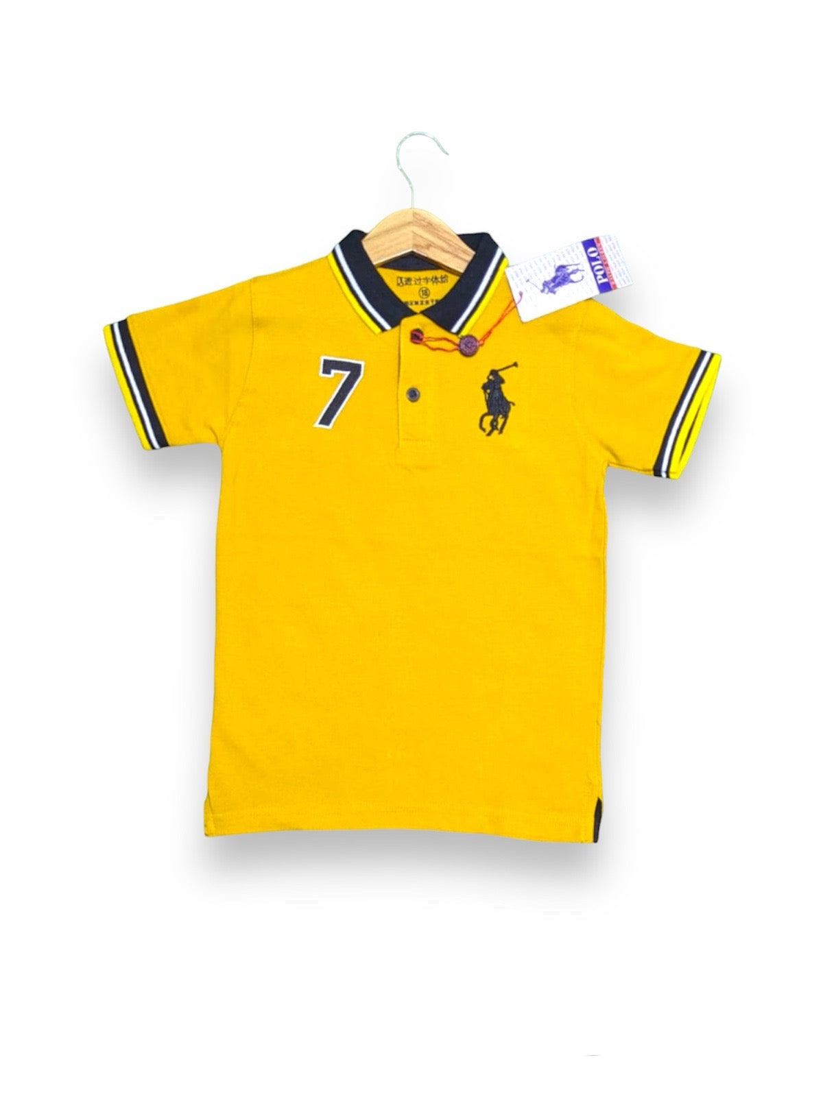 Dreamy yellow Classic Boys Formal Polo T-Shirt