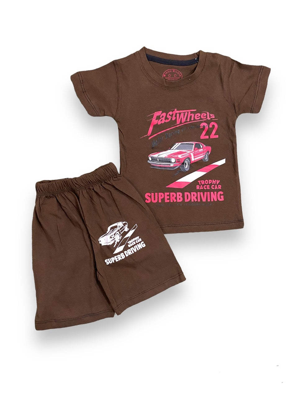 Fast Wheels Super Driving Chocolate Brown Summer Set