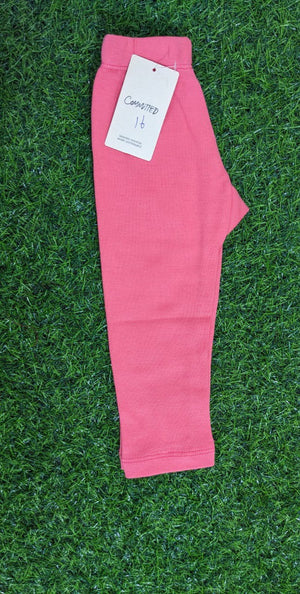 Pink Dotted Winter Tight