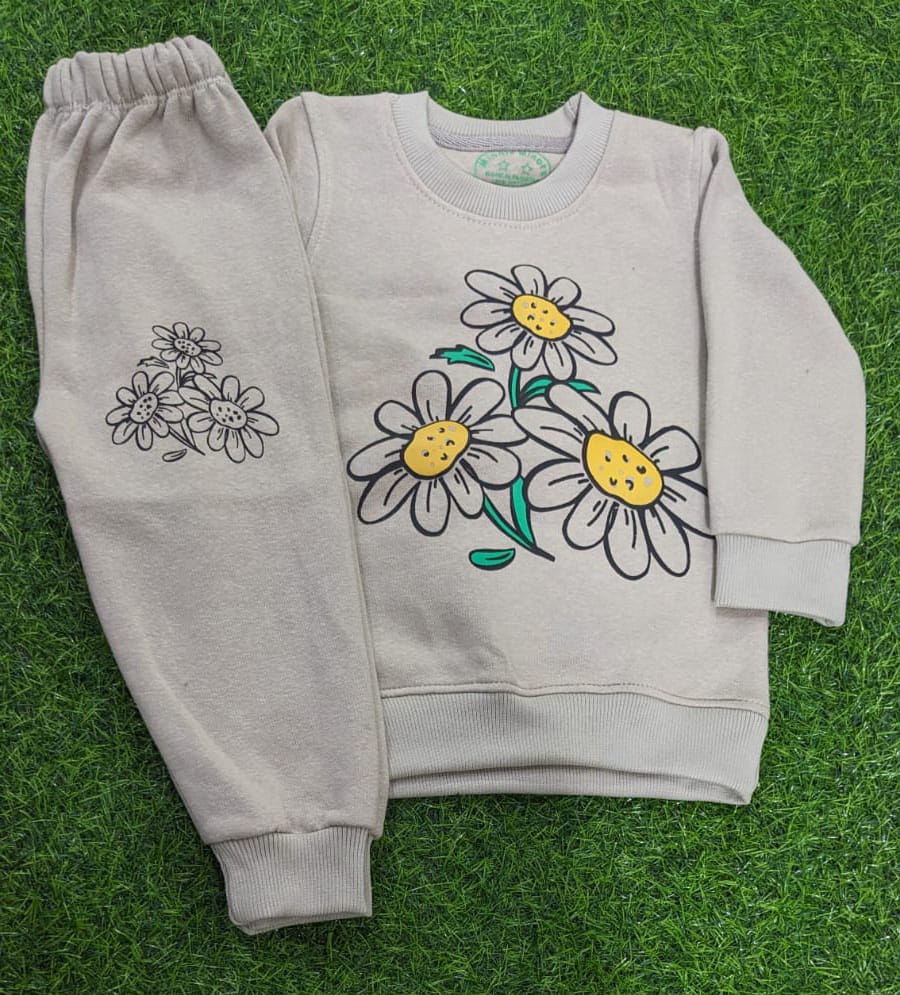 Greyish || Flowerish || Trendy Winter Set Soft Winter Fabric