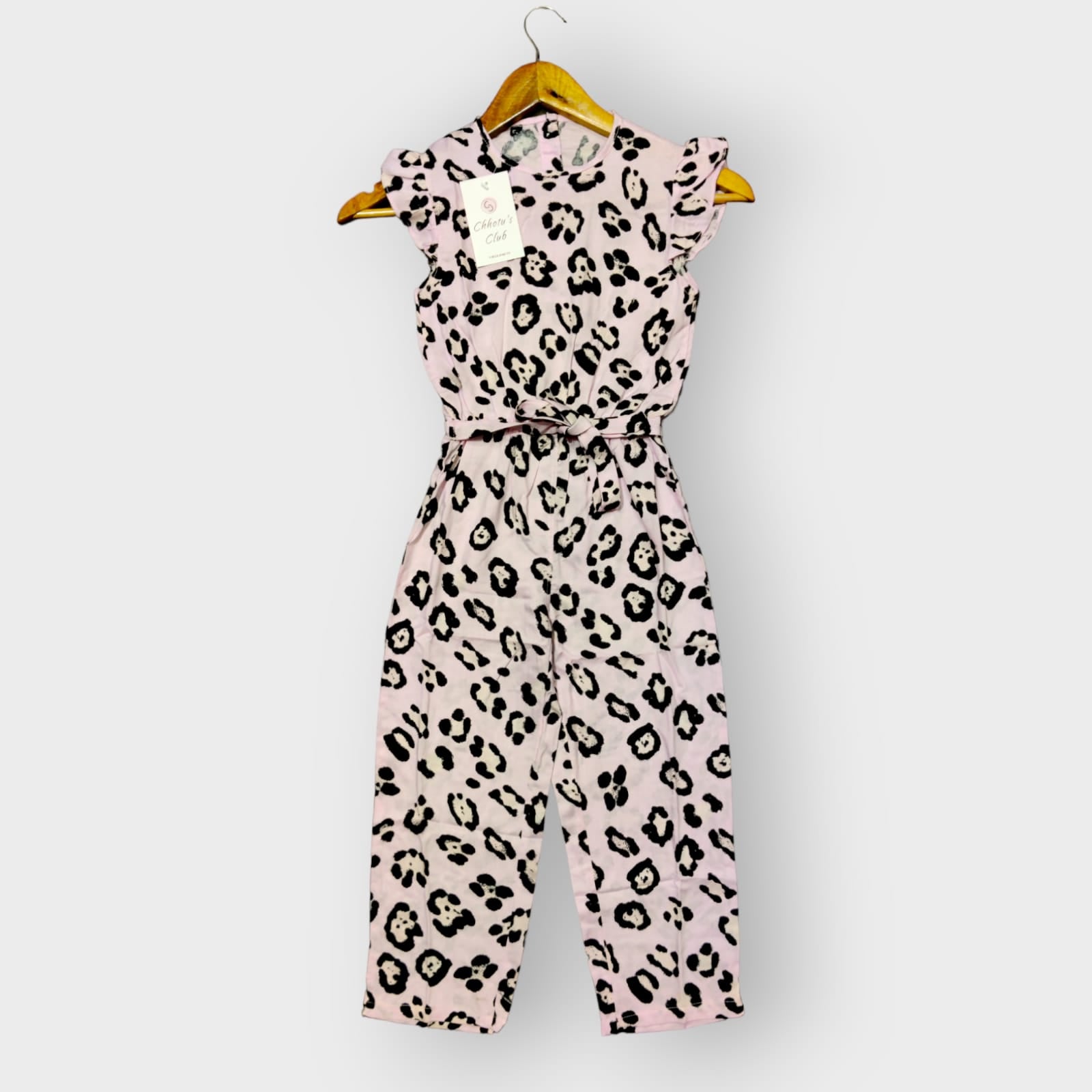 Peach Blossom Jumpsuit Set