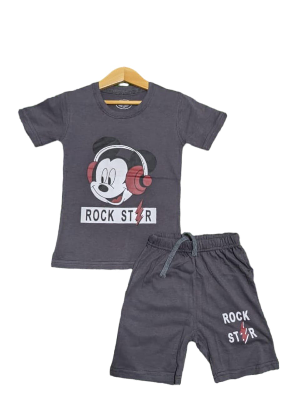 Rock Star Mickey Grey Summer Set