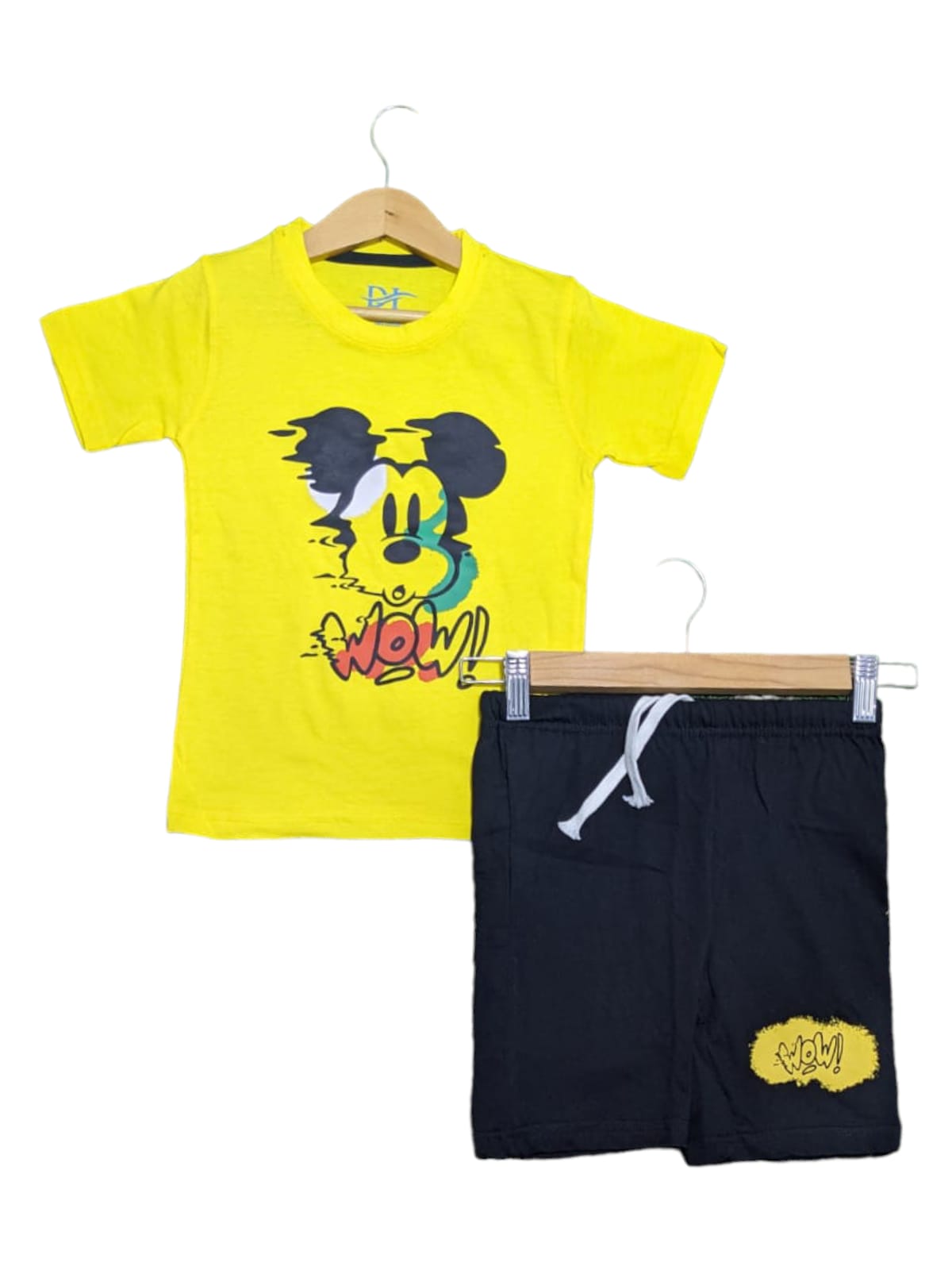 Wow Mickey Yellow & black Summer Set