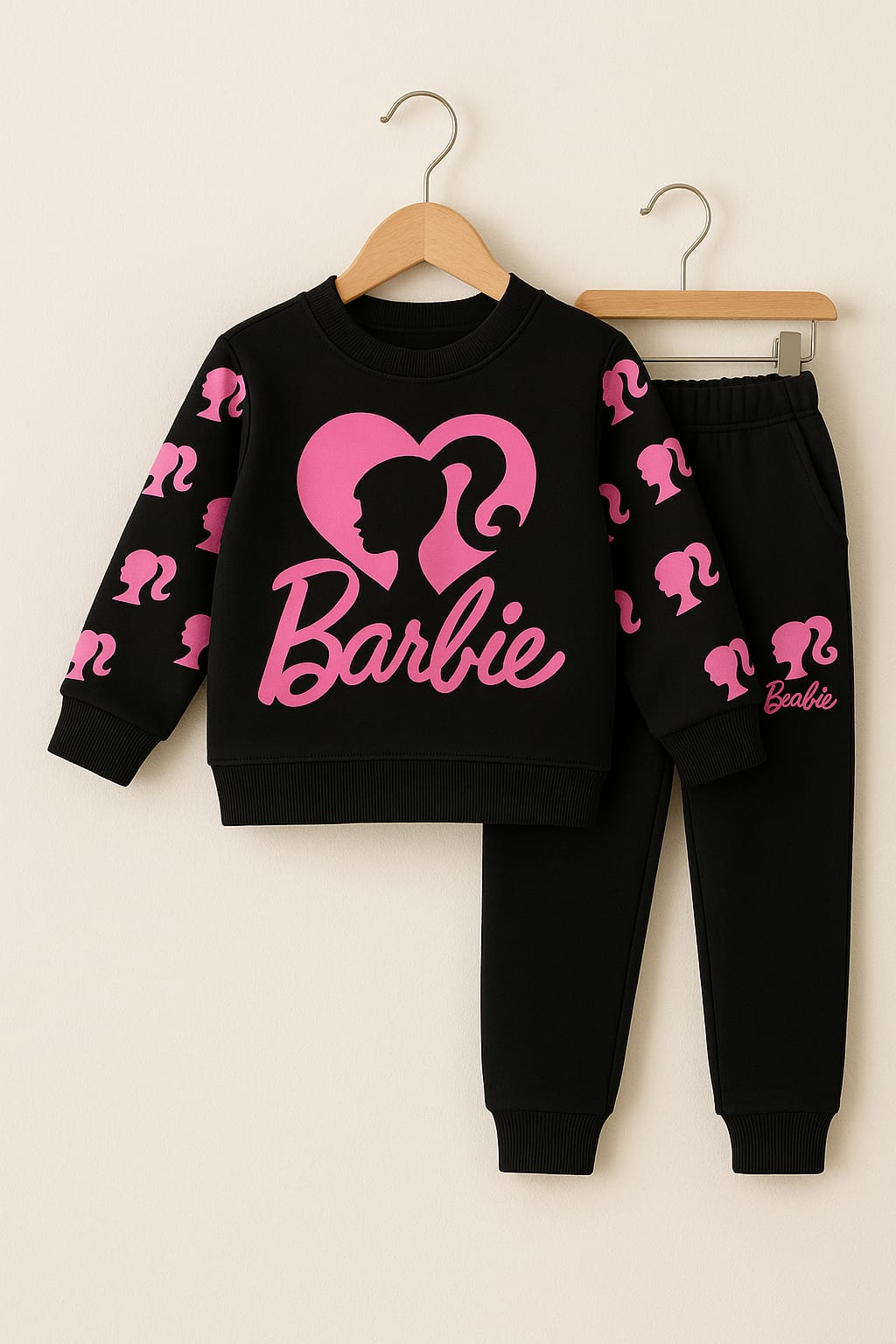 Girls Barbie Winter Tracksuit
