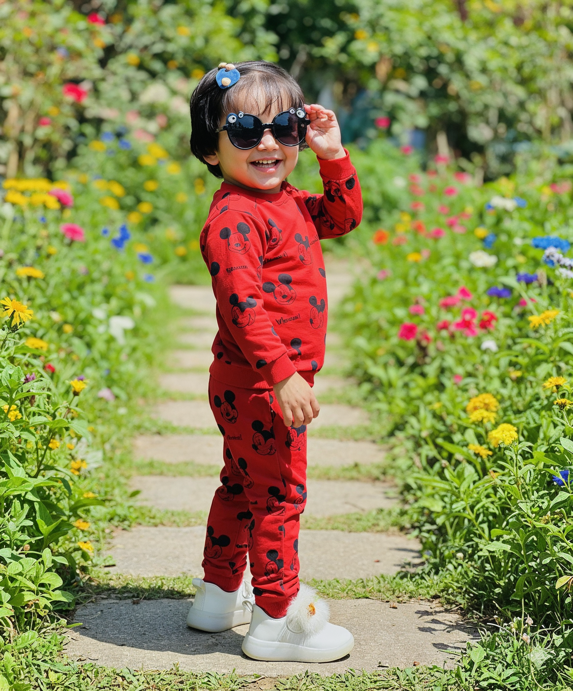 Crazy Red Mickey Bliss Winter Set