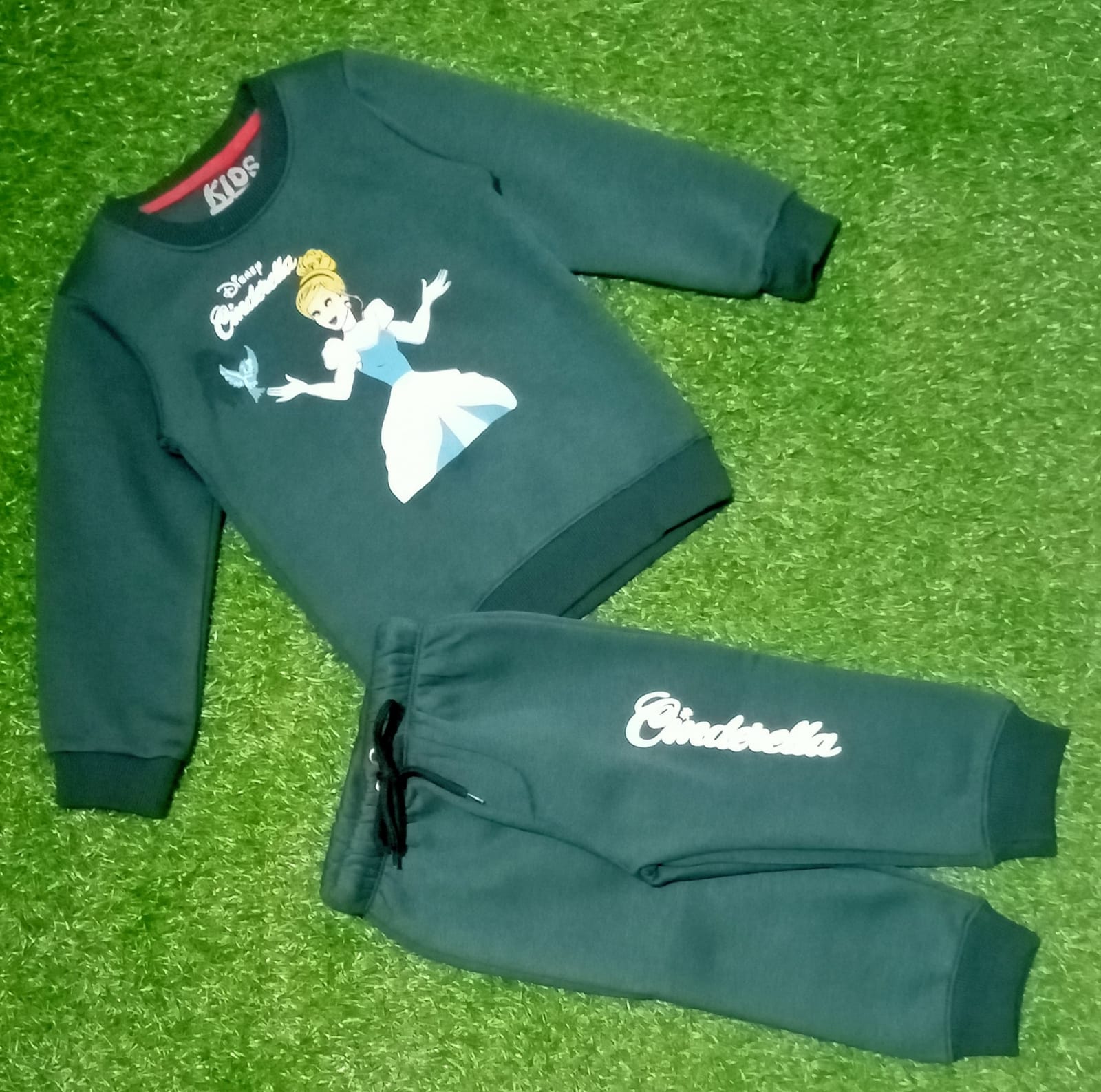 Cinderella Greenish Grey|| Beautiful Trendy || New Winter Arrival ||