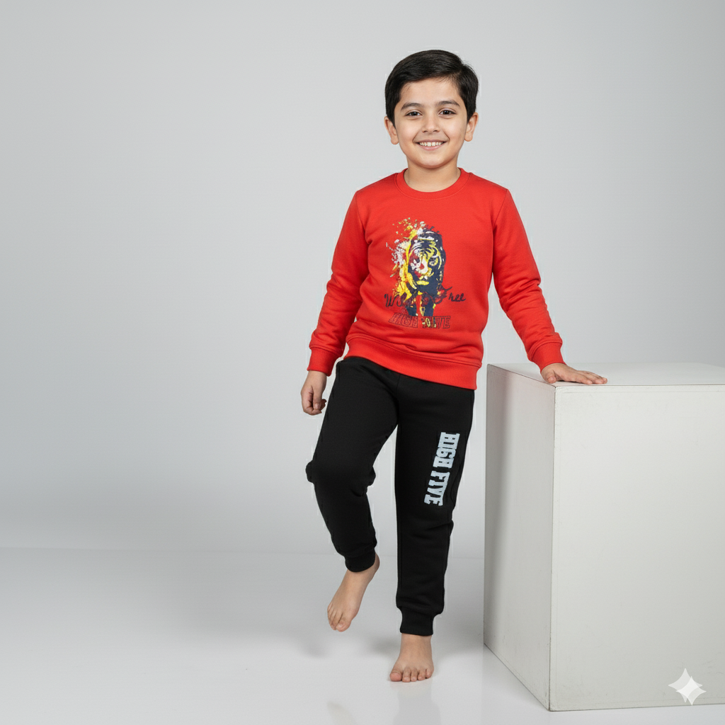 Red Lion || Beautiful Trendy || New Winter Arrival || Warm Soft Fleece