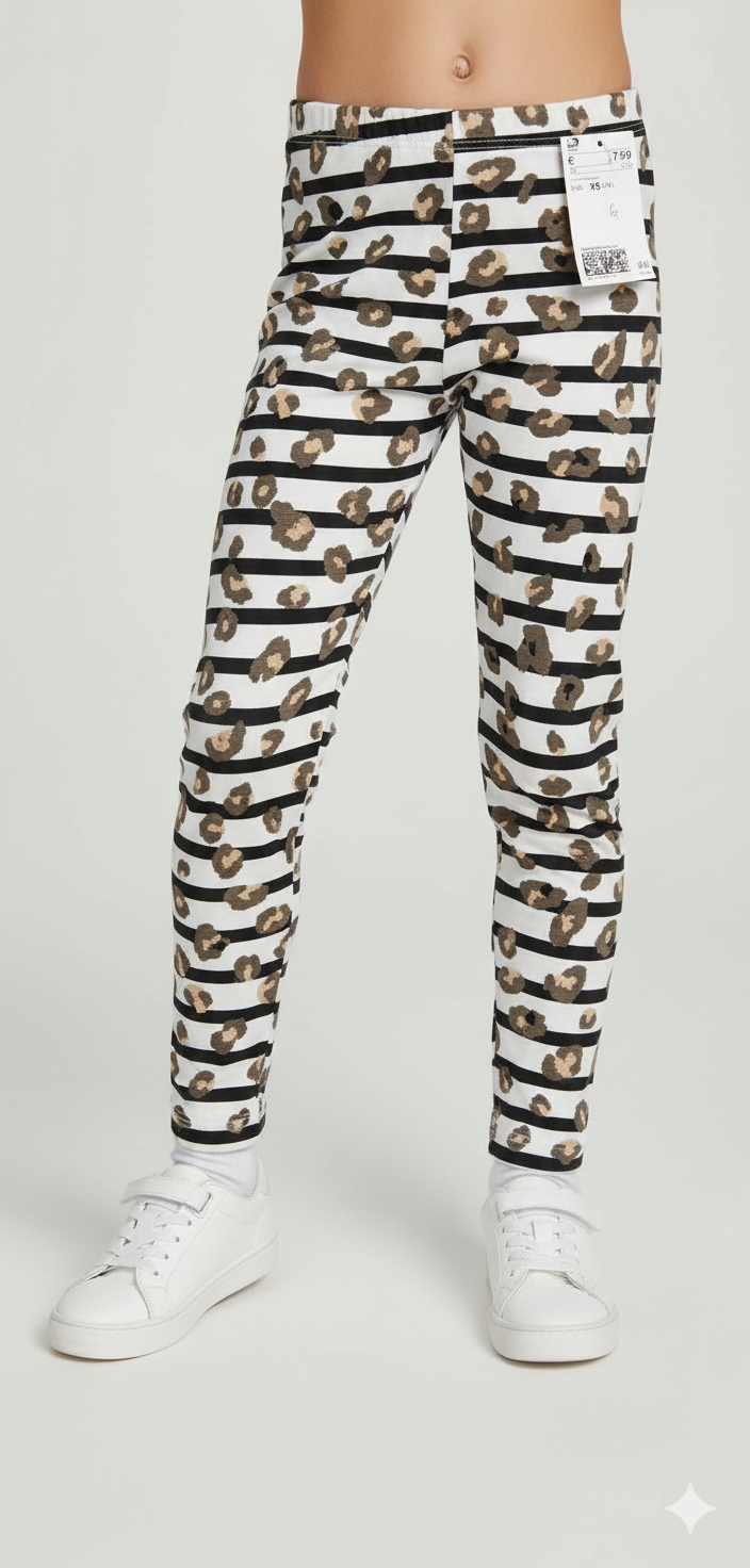 Black and White Lining with Leafs Winter Circles  Tight