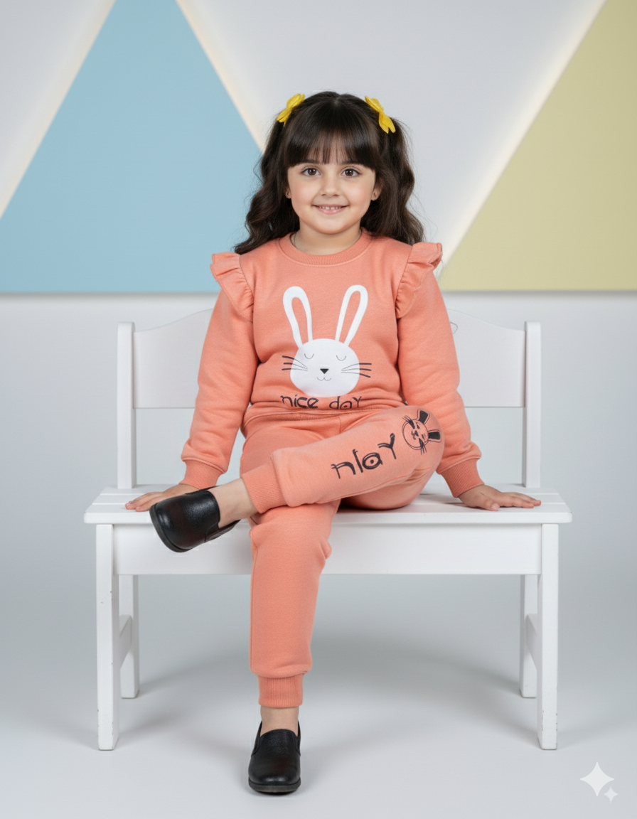 Nice Day || Meow|| Lirght Cofee Brown Trendy Frill Latest Design Comfort Soft Winter