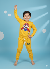 Kids Super Mario Tracksuit | Boys & Girls Winter Outfit