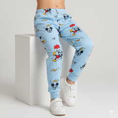 Kids Mickey Mouse Jogger Pants | Winter Bottoms for Girls
