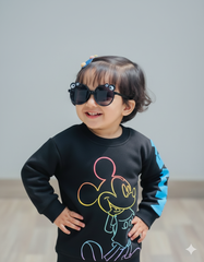 Blue Mickey Sweatshirt Very Soft and Warm Fabric