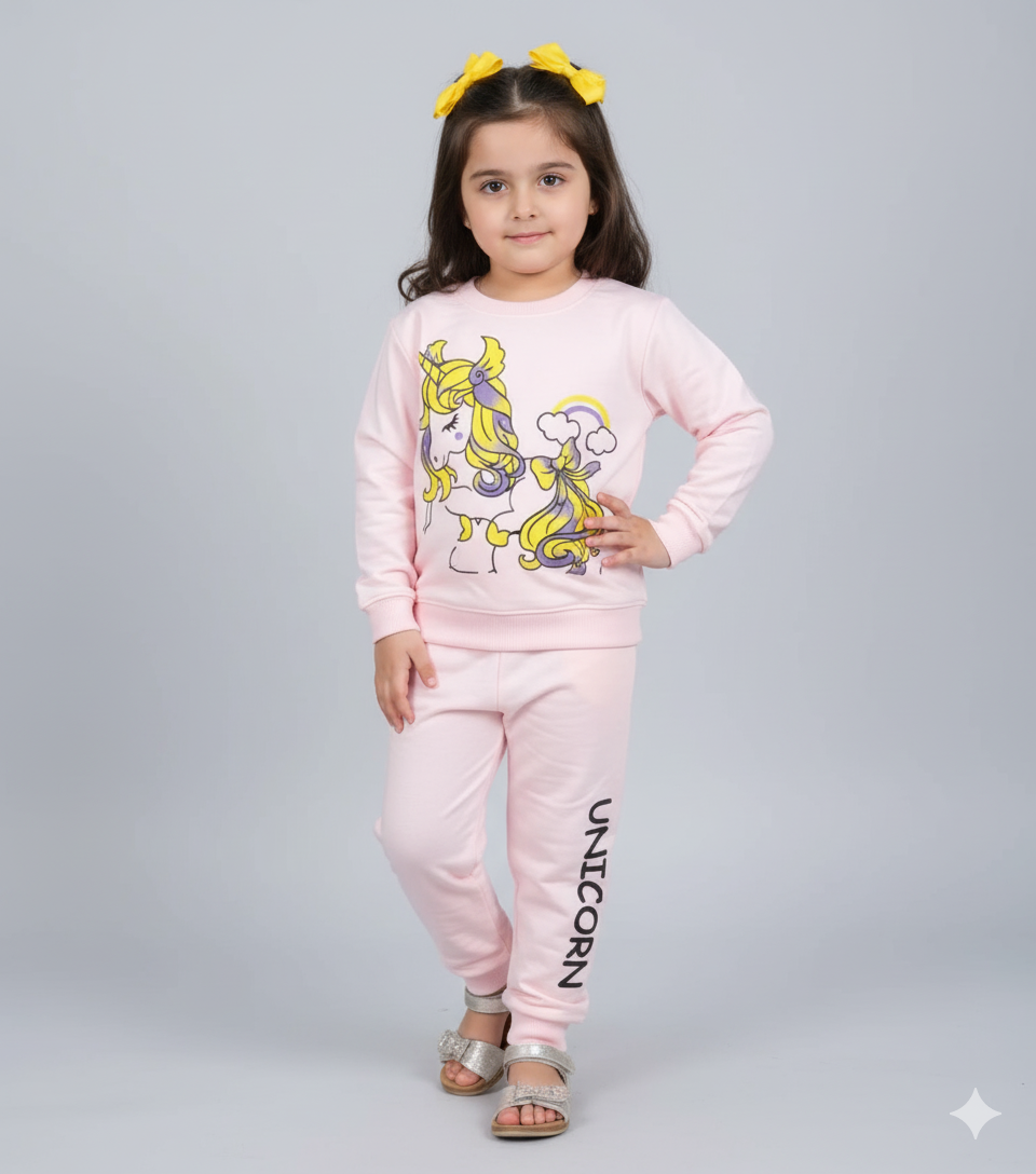 Baby Blush Unicorn Delight Winter Tracksuit for Girls