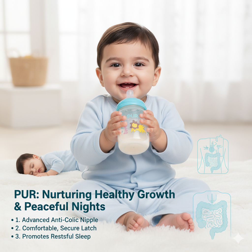 Pur Smart Choice Feeding Bottle 3oz 80ml