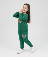 Sea Greenish || Wild TIger Adventure Time || Winter Set Soft Winter Fabric